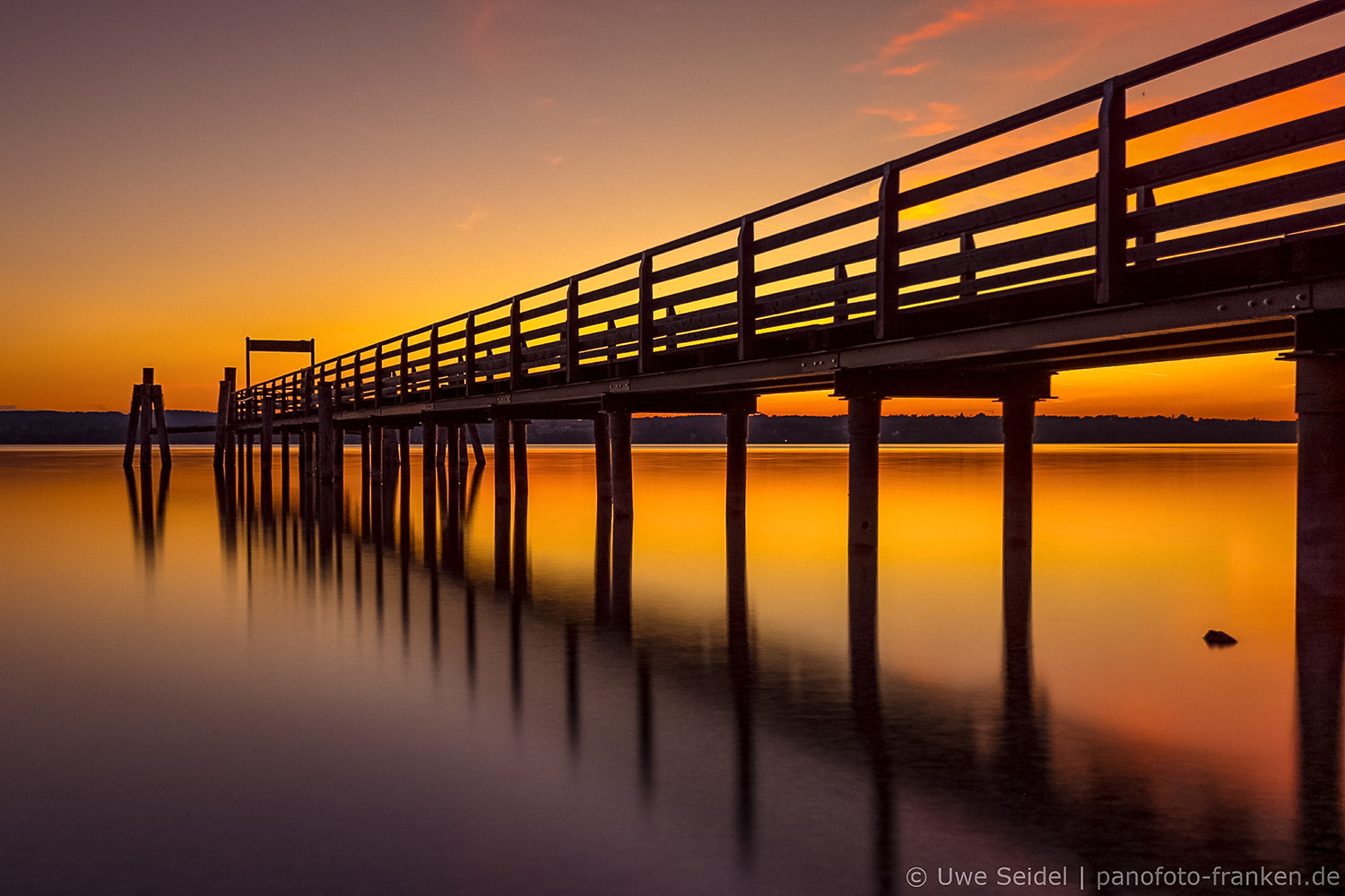 Sonnenuntergang am See